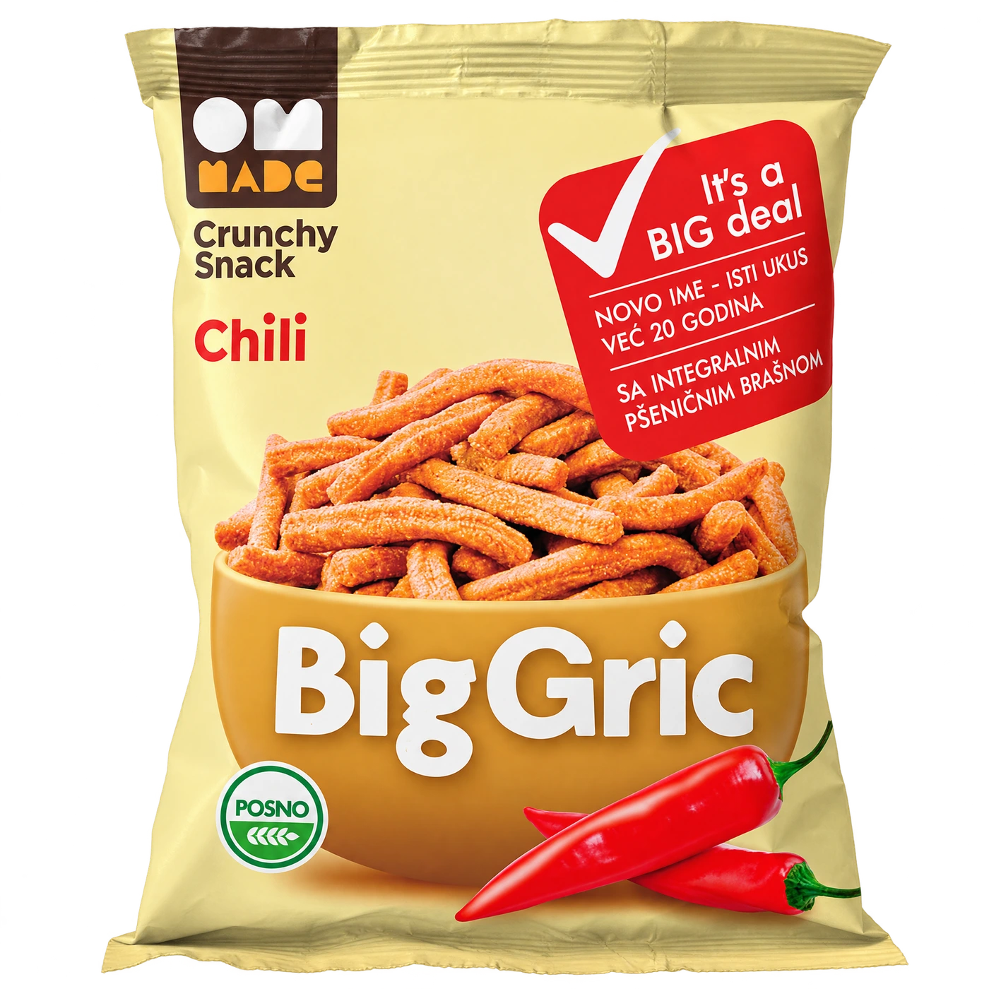 Om Made Big Gric Čili
