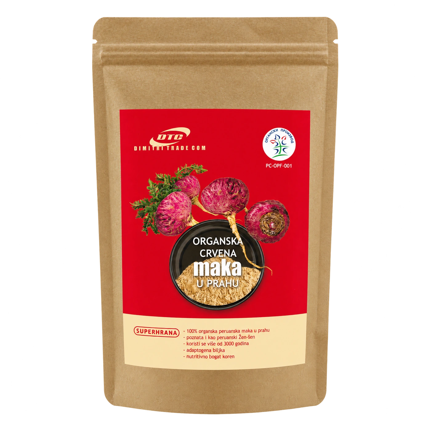 Organska crvena maca