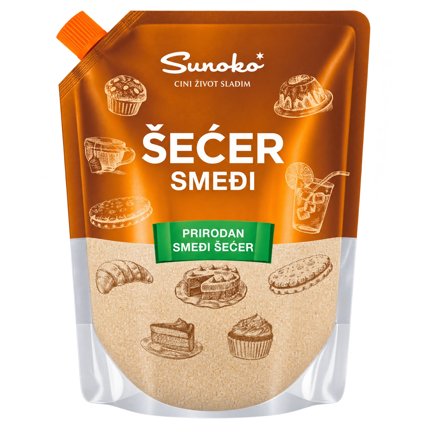 Sunoko smeđi šećer